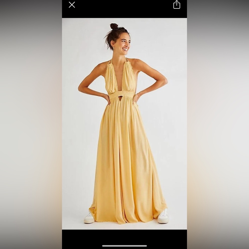 Free people look into the sun maxi dress